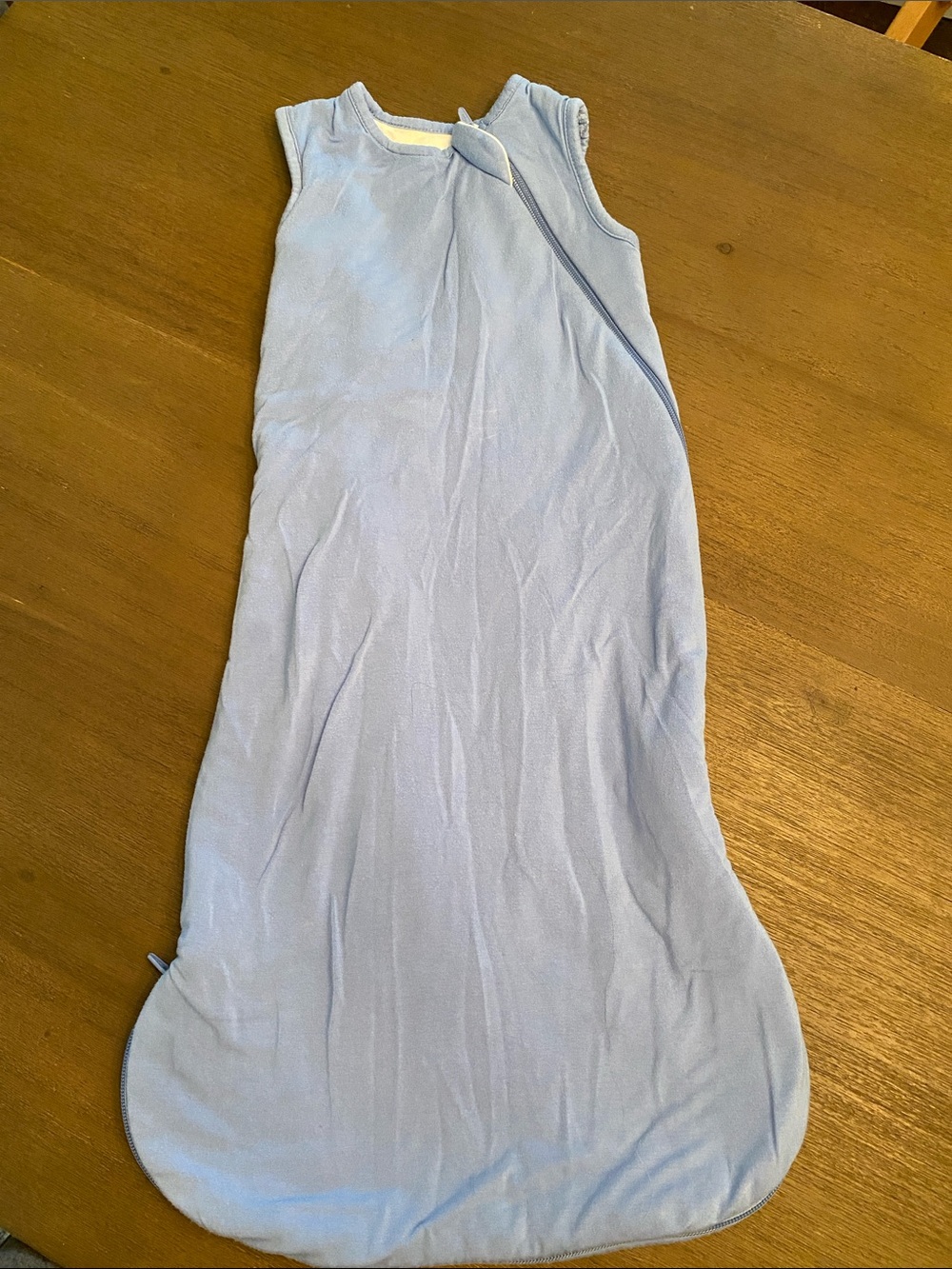 Kyte Baby Light Blue Sleeveless Zippered Sleep Sack